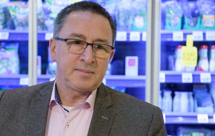 Manfred Rössling im REWE Green Building