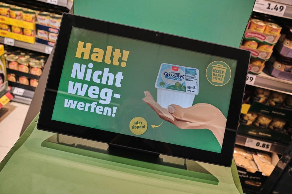 Halt nicht wegwerfen Bild aus der Filiale