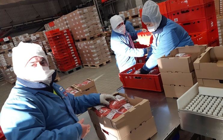 Produktion Schlauchbeutel für Wilhelm Brandenburg