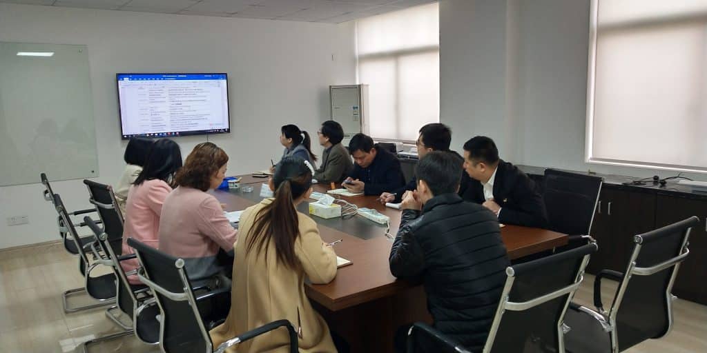 Schulung von Lieferanten