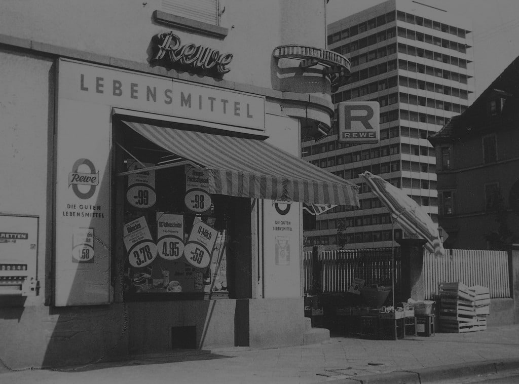 REWE-Markt aus den 50-ern