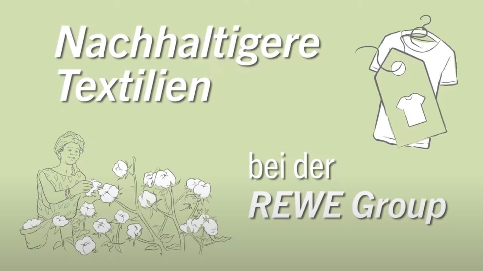 Nachhaltigere Textilien bei der REWE Group