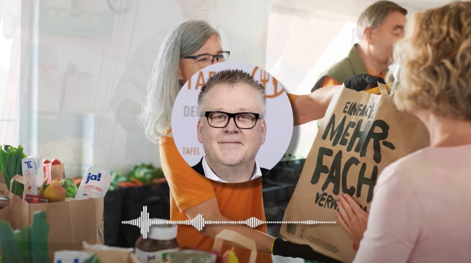 Tafel Vorstand Jochen Brühl im Audio-Interview