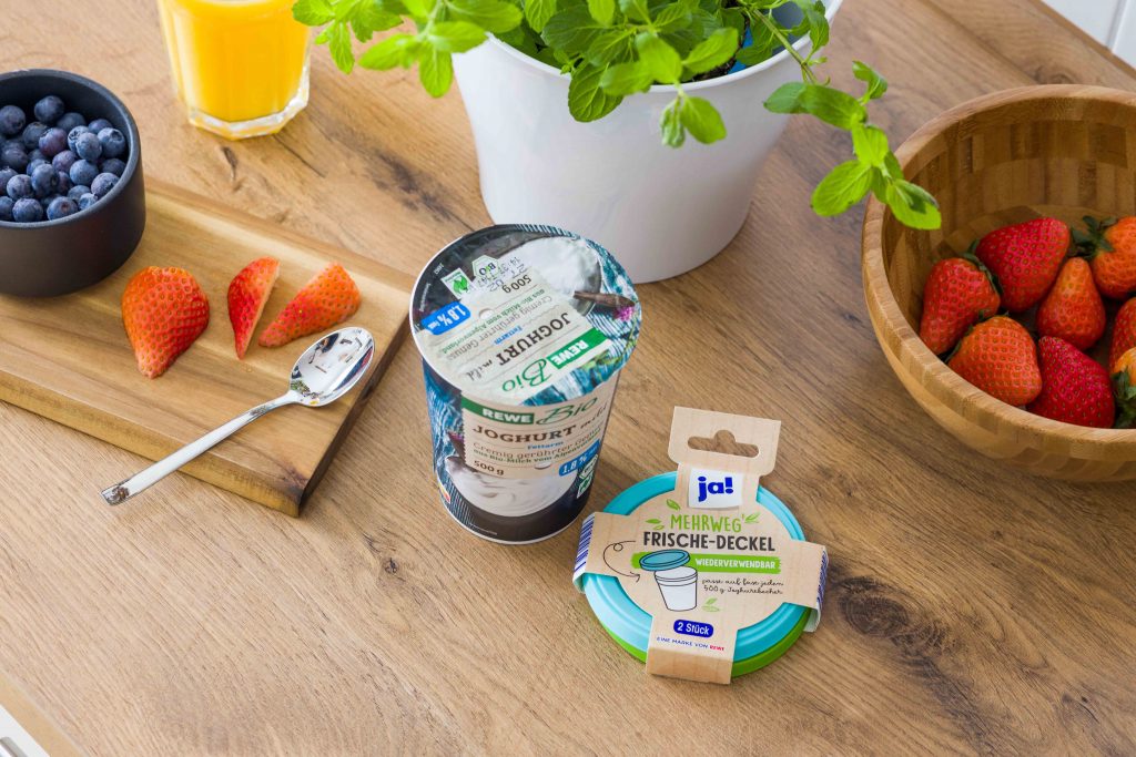 Der Mehrwegdeckel für den 