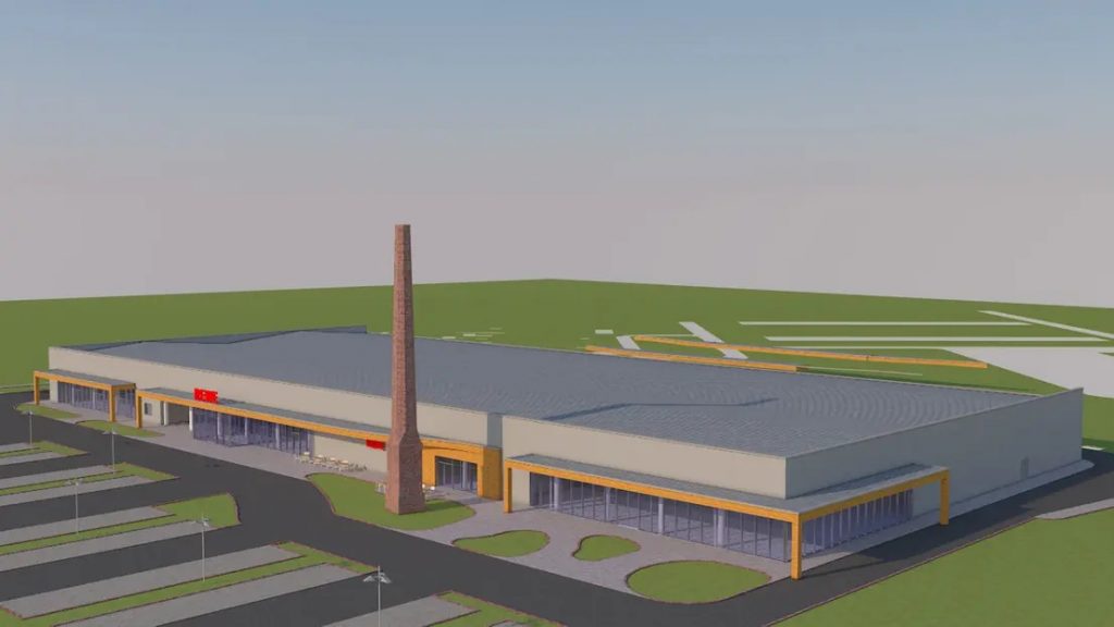 Eine Visualisierung des REWE-Marktes