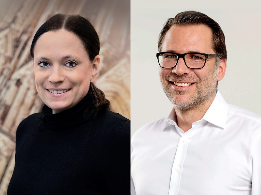 Dr. Daniela Büchel und Christoph Eltze (von links)