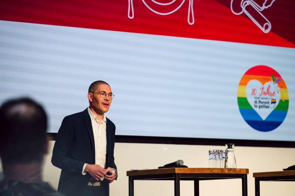 Sebastian Lange bei der Veranstaltung zu 10 Jahre di.to.