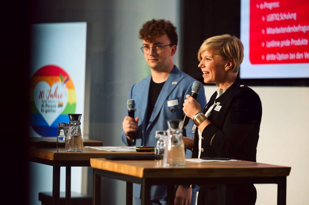 Tobias Koch (links) und Anna Pavlitschek (rechts)