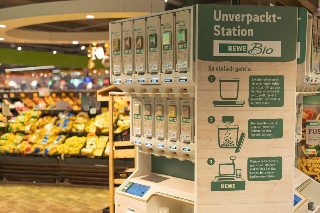 REWE refill station