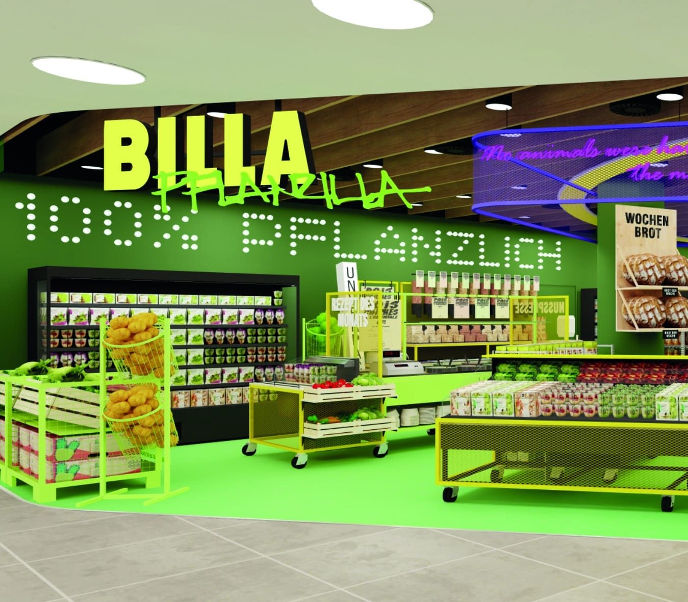 Billa Pflanzilla Markt